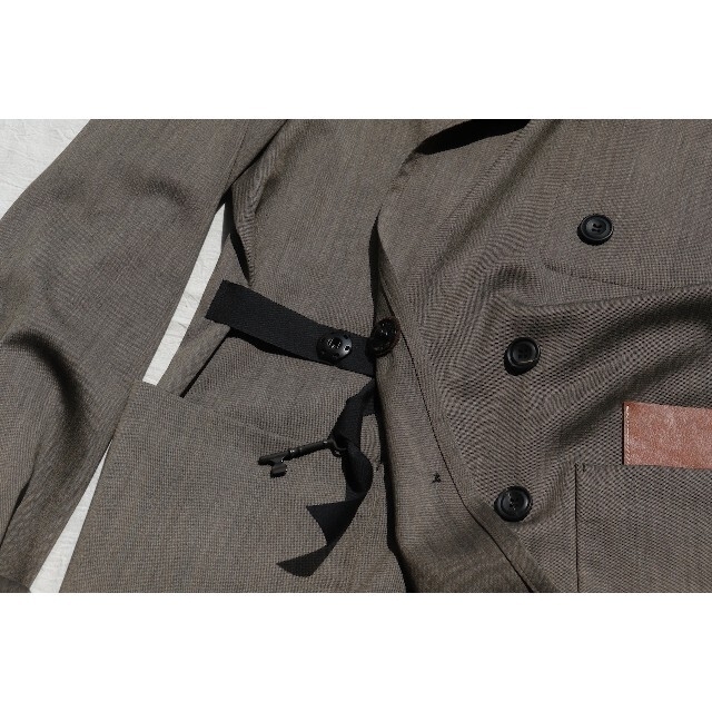 SUNSEA 20ss SNM4 DOUBLE-BREASTED JACKET M ジャケット/アウター 販促