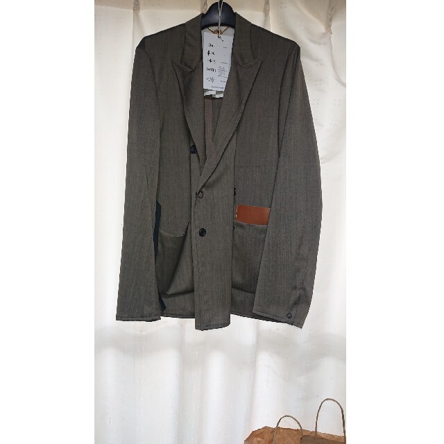 SUNSEA(サンシー)のSUNSEA 20ss SNM4 DOUBLE-BREASTED JACKET メンズのジャケット/アウター(テーラードジャケット)の商品写真