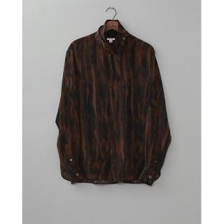 サンシー(SUNSEA)の新品未使用 48 masu 21ss FUR PRINT SILK SHIRTS(シャツ)