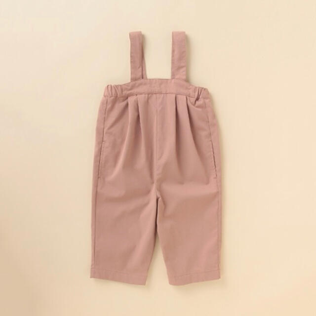 petit main(プティマイン)のプティマイン 120 フロントタックサロペット キッズ/ベビー/マタニティのキッズ服女の子用(90cm~)(パンツ/スパッツ)の商品写真