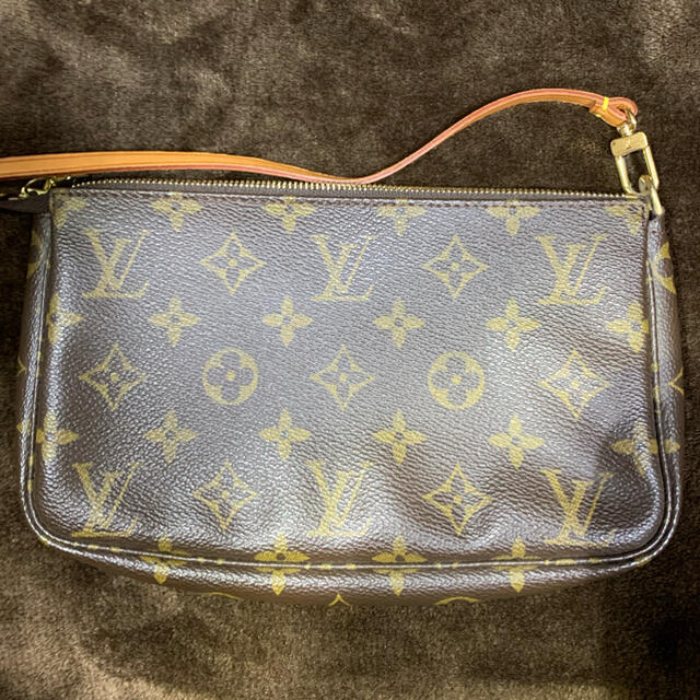 LOUIS VUITTON(ルイヴィトン)のルイヴィトン アクセサリーポーチ ポシェット 確実正規品 レディースのファッション小物(ポーチ)の商品写真