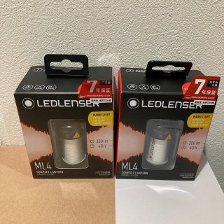 レッドレンザー(LEDLENSER)の未開封　レッドレンザー ledlenser ml4 warm 暖色 ２個セット(ライト/ランタン)