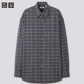 ユニクロ(UNIQLO)のユニクロユーUNIQLOUライトフランネルワイドフィットチェックシャツ(シャツ)