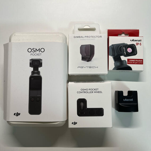 日本最大の DJI OsmoPocket 7点セット マウント アクセサリ付