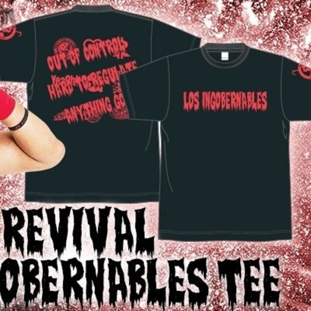 新日本プロレス 内藤哲也 ロスインゴベルナブレス Tシャツ レッド 新品 LIJ | フリマアプリ ラクマ