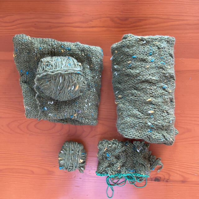 ブリティッシュエロイカ　毛糸　グリーン ハンドメイドの素材/材料(生地/糸)の商品写真