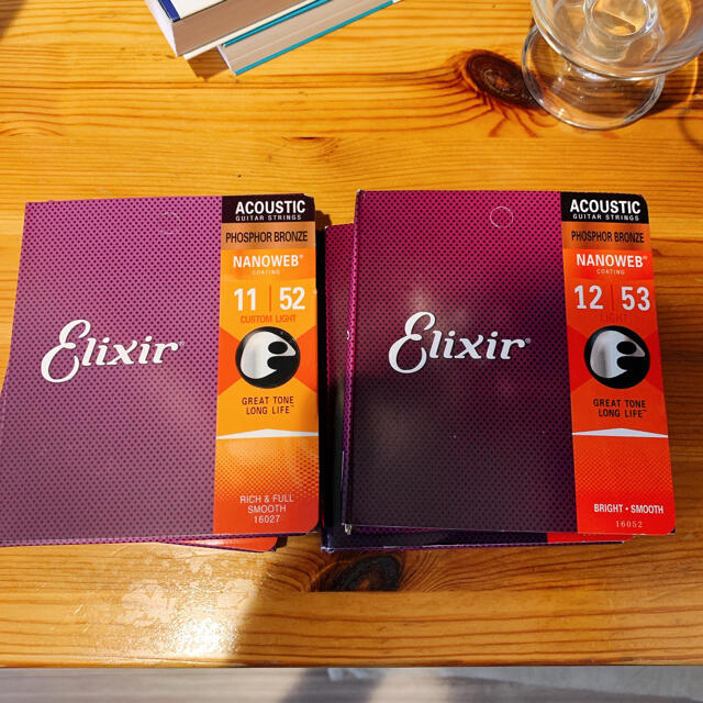 ELIXIR - エリクサー弦カスタムライト2個＋ライト2個の4個セットの通販 ...
