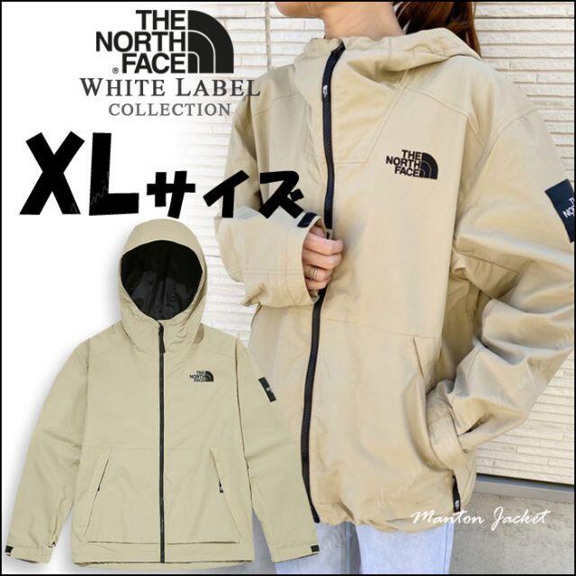 ノースフェイス ナイロンジャケット メンズ Lサイズ ベージュ