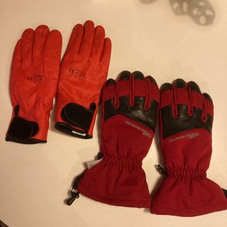 新品メンズ手袋2つセット(手袋)