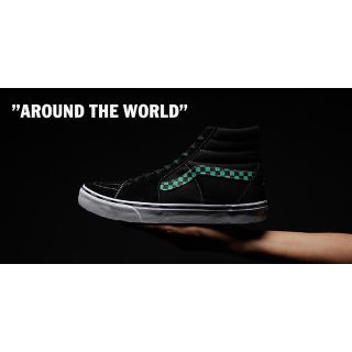 ヴァンズ(VANS)のVANS  Around the world 25.5(スニーカー)