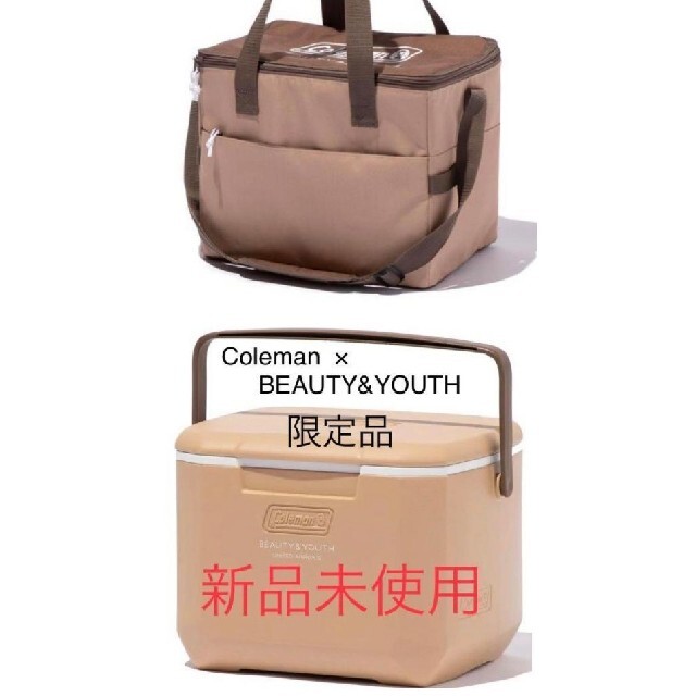 BEAUTY&YOUTH UNITED ARROWS(ビューティアンドユースユナイテッドアローズ)の【新品未使用】BEAUTY&YOUTH COLEMAN クーラー セット スポーツ/アウトドアのアウトドア(その他)の商品写真