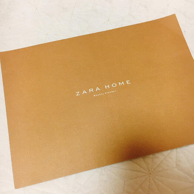 ZARA HOME(ザラホーム)のザラホーム　ウィークリープランナー インテリア/住まい/日用品の文房具(カレンダー/スケジュール)の商品写真