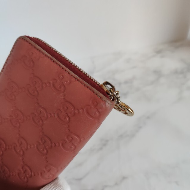 GUCCI グッチ / 長財布 ラウンドファスナー ピンク 内部 美品 culto.pro