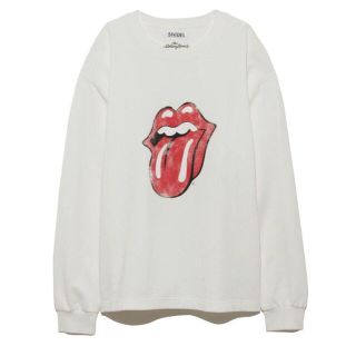 スナイデル(SNIDEL)の新品未使用タグ付き snidel ローリングストーンズ ロングTシャツ(Tシャツ/カットソー(七分/長袖))