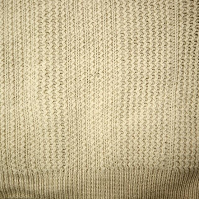 VINTAGE(ヴィンテージ)の70s ビンテージ フィッシャーマン カーディガン ニット セーター アラン メンズのトップス(カーディガン)の商品写真