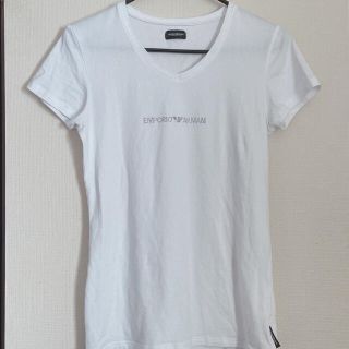 エンポリオアルマーニ(Emporio Armani)のEMPORIO ARMANI UNDERWEAR Tシャツ カットソー ホワイト(Tシャツ(半袖/袖なし))