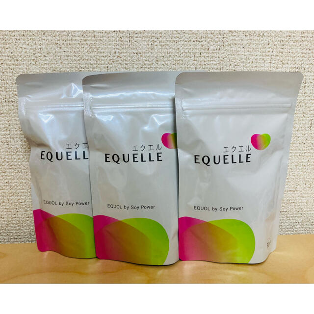 大塚製薬 エクエル EQUELLE パウチ　 120粒×3袋