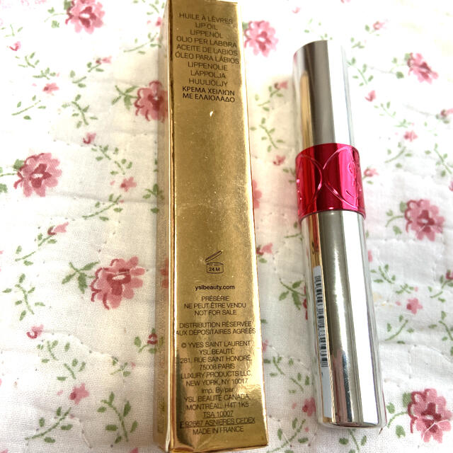 Yves Saint Laurent Beaute(イヴサンローランボーテ)の✿:*新品未使用イヴサンローランVOLUPTE  TIN-IN-OIL5✿:* コスメ/美容のベースメイク/化粧品(リップグロス)の商品写真