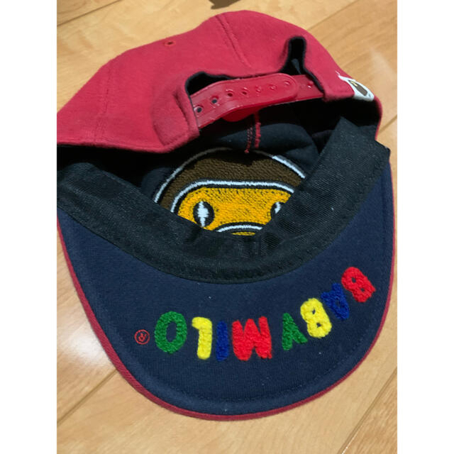 A BATHING APE(アベイシングエイプ)のエイプ　キッズキャップ キッズ/ベビー/マタニティのこども用ファッション小物(帽子)の商品写真