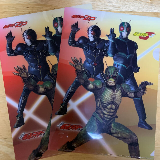 仮面ライダー☆ファイル２枚セット エンタメ/ホビーのDVD/ブルーレイ(キッズ/ファミリー)の商品写真