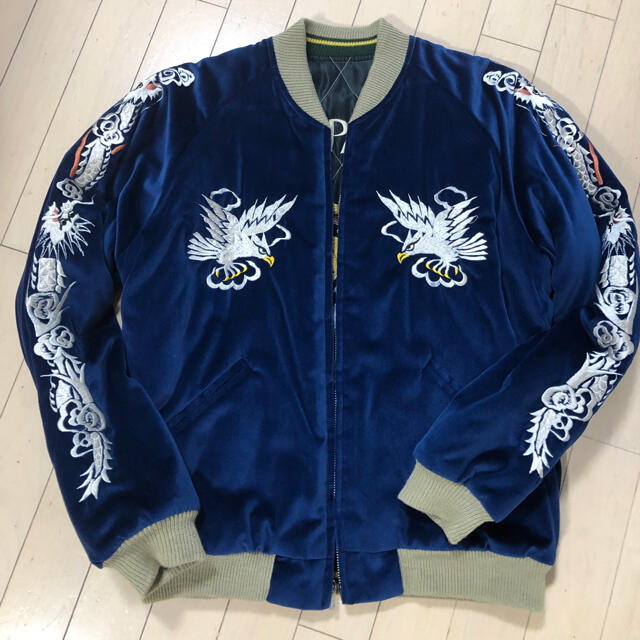 Talor Toyo(テーラートウヨウ)のテーラー東洋　別珍　スカジャン　tt13839　M メンズのジャケット/アウター(スカジャン)の商品写真
