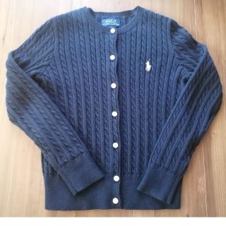 ポロラルフローレン(POLO RALPH LAUREN)の【美品】ポロラルフローレン カーディガン 120-130cm size7(カーディガン)