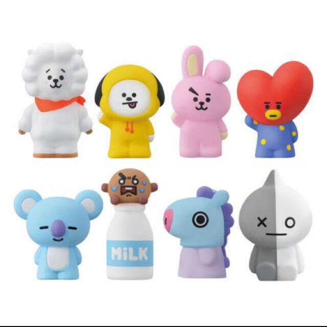 防弾少年団(BTS)(ボウダンショウネンダン)のBT21 フィギュアパペット エンタメ/ホビーのCD(K-POP/アジア)の商品写真