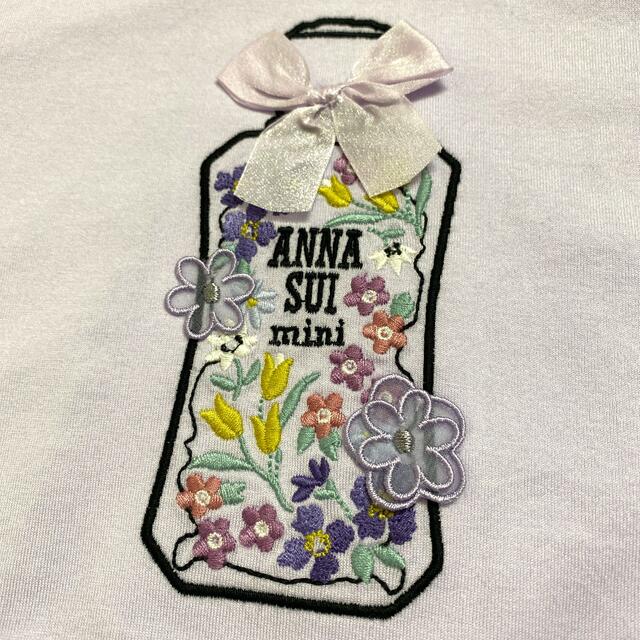 ANNA SUI mini(アナスイミニ)の【ご専用】ANNA SUImini 140【極美品】♡お花刺繍♡ キッズ/ベビー/マタニティのキッズ服女の子用(90cm~)(Tシャツ/カットソー)の商品写真