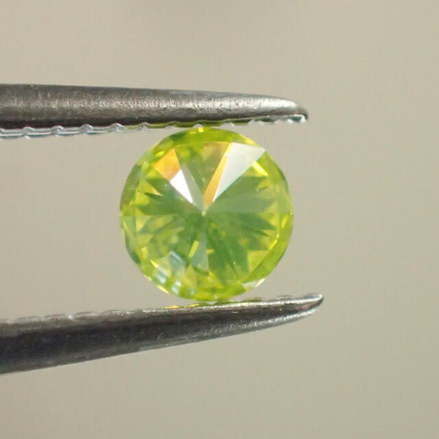 【特価】0.108ct イエロー ダイヤルース