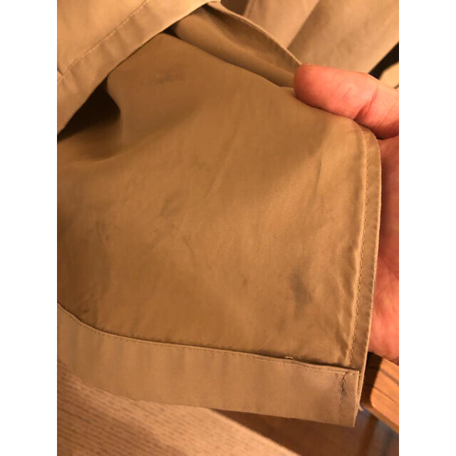 UNUSED(アンユーズド)のstein | LAY OVERSIZE TRENCH COAT (BEIGE) メンズのジャケット/アウター(トレンチコート)の商品写真