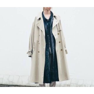 アンユーズド(UNUSED)のstein | LAY OVERSIZE TRENCH COAT (BEIGE)(トレンチコート)