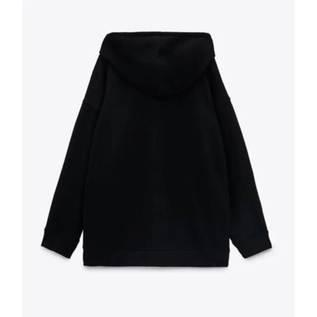 ZARA(ザラ)の1215 大人気完売品　新品　ZARA オーバーサイズ　スウェットパーカー　 レディースのトップス(パーカー)の商品写真