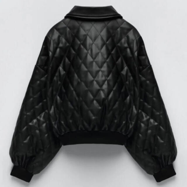 ZARA レザー風ジャケ ZARA レザー風ジャケット 13-14歳 164㎝ タグ付き
