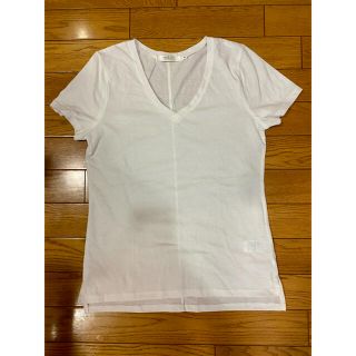 アズールバイマウジー(AZUL by moussy)のAZUL Tシャツ Ｖネック　白Tシャツ　インナー　無地(Tシャツ/カットソー(半袖/袖なし))