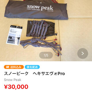 スノーピーク(Snow Peak)のスノーピーク　ヘキサエヴォ(テント/タープ)