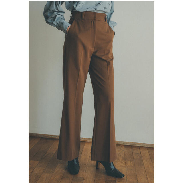 新品未使用タグ付き CLANE CENTER PRESS FLARE PANTS