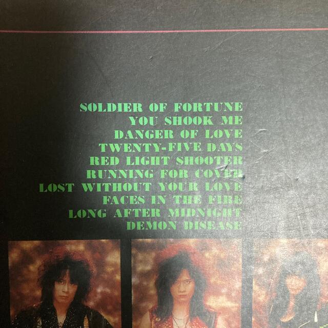 LOUDNESS  SOLDIER OF FORTUNE スコア 楽器のスコア/楽譜(ポピュラー)の商品写真