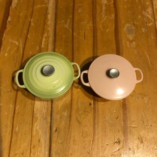 ルクルーゼ(LE CREUSET)のマグネット　ル・クルーゼ　2個セット(ノベルティグッズ)