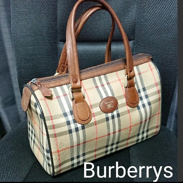 BURBERRY - 【正規品】バーバリーズ ミニボストンバッグの通販 by ...