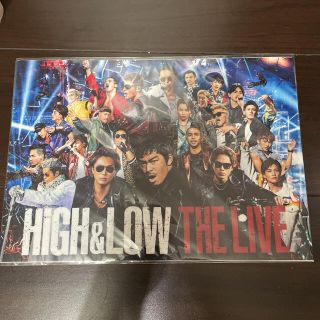 HIGH ＆ LOW TheLIVE A4サイズステッカー(ミュージシャン)