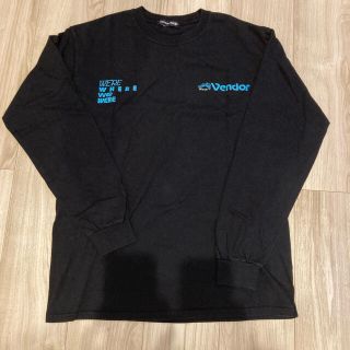 ノンネイティブ(nonnative)のVendor  ロングスリーブTシャツ ブラックMサイズ(Tシャツ/カットソー(七分/長袖))