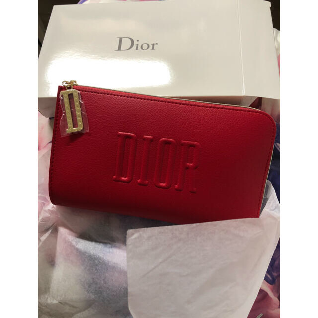 Dior(ディオール)のDIOR☆ポーチ　ノベルティ エンタメ/ホビーのコレクション(ノベルティグッズ)の商品写真