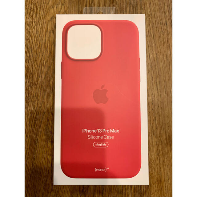 Apple(アップル)の純正 iPhone13 Pro Max シリコンケース(PRODUCT)RED スマホ/家電/カメラのスマホアクセサリー(iPhoneケース)の商品写真