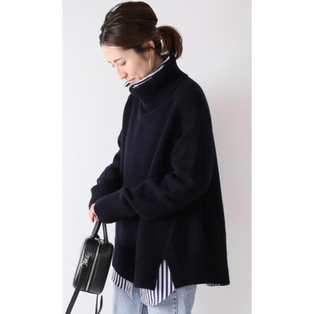 FRAMeWORK - ウールカシミヤタートルロングプルオーバーの通販 by たま