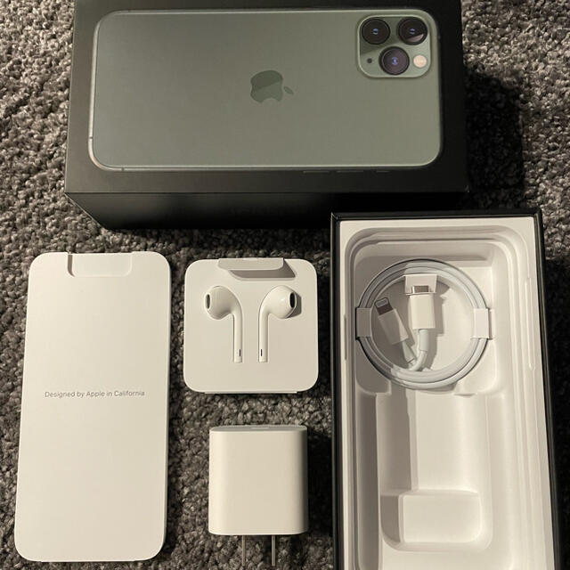 【SALE】iPhone11pro 256GB ミッドナイトグリーン