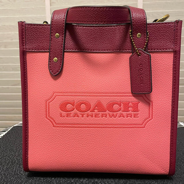 coachコーチ⭐︎フィールドトート22⭐︎2way超美品⭐︎ピンク