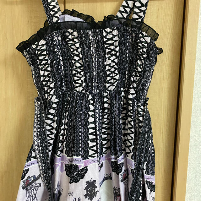 metamorphose temps de fille(メタモルフォーゼタンドゥフィーユ)のメタモ♡Lace up dollシリーズJSK レディースのワンピース(ひざ丈ワンピース)の商品写真