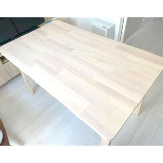 イケア(IKEA)の【ブルーインパルス様 専用】IKEA NORRAKER ダイニングテーブル(ダイニングテーブル)