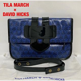 ティラマーチ(TILA MARCH)の【美品】TILA MARCH×DAVID HICKS　2WAYバッグ　コラボ(ショルダーバッグ)