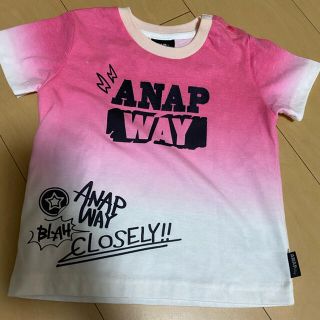 アナップ(ANAP)のANAP 子供服　Tシャツ(Tシャツ/カットソー)